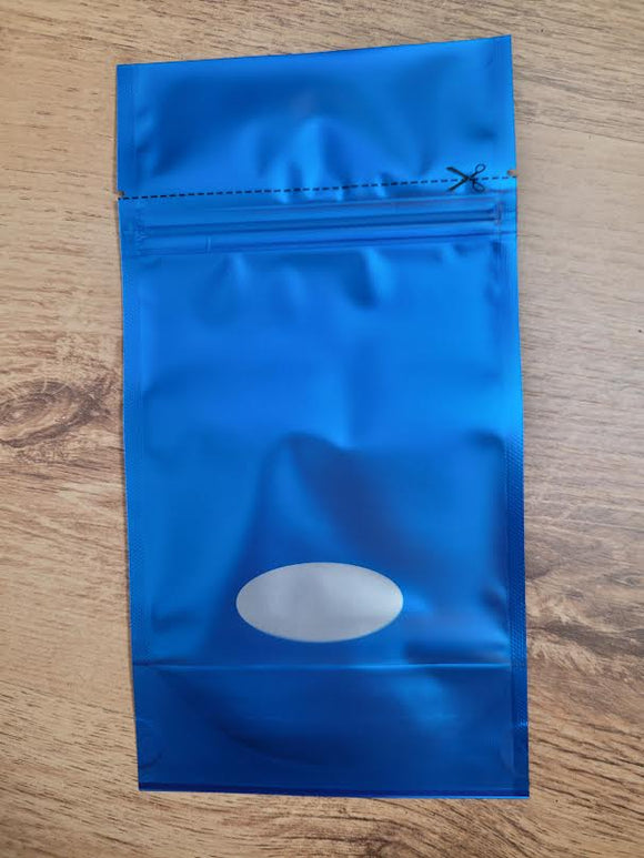 Blue Food Safe Bag 75g/ 3oz