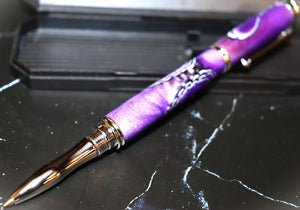Virage Rollerball  Pen - Purple Acrylic