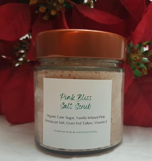 Pink Bliss Salt Scrub