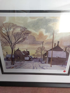 "Winter in the Village" by J Casson - Group of Seven
