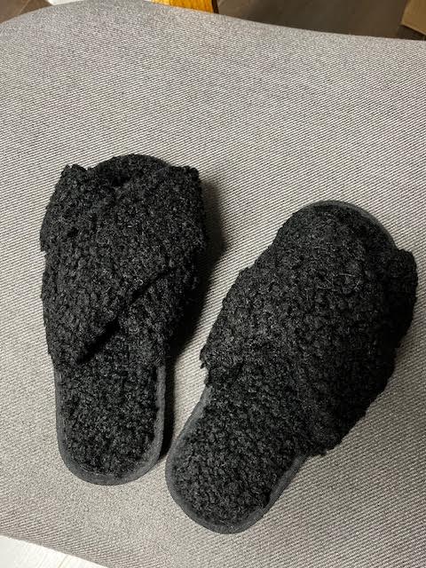 Slippers Black  Size 38-39