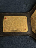 GOLDBERG Signed Big Gold Heavyweight Championship Belt