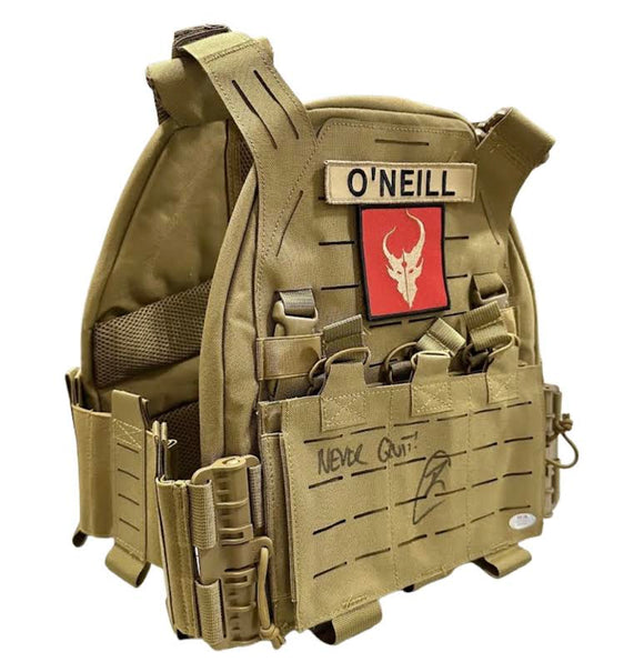 Robert O'Neill Signed Navy SEAL Tactical Vest Inscribed 