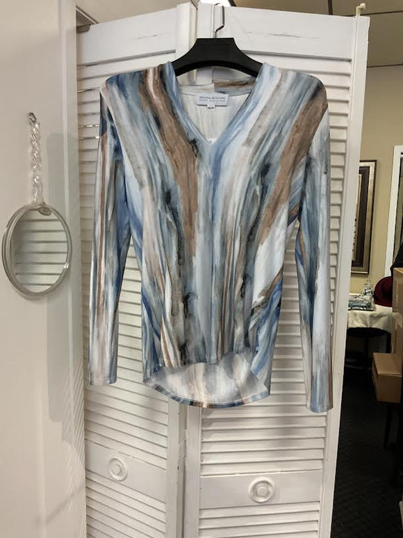 Brenda bedomme v neck top  size Xsmall