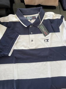 Blue and White Polo L