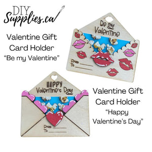 Valentines Gift Card Holder "Happy Valentine's Day"