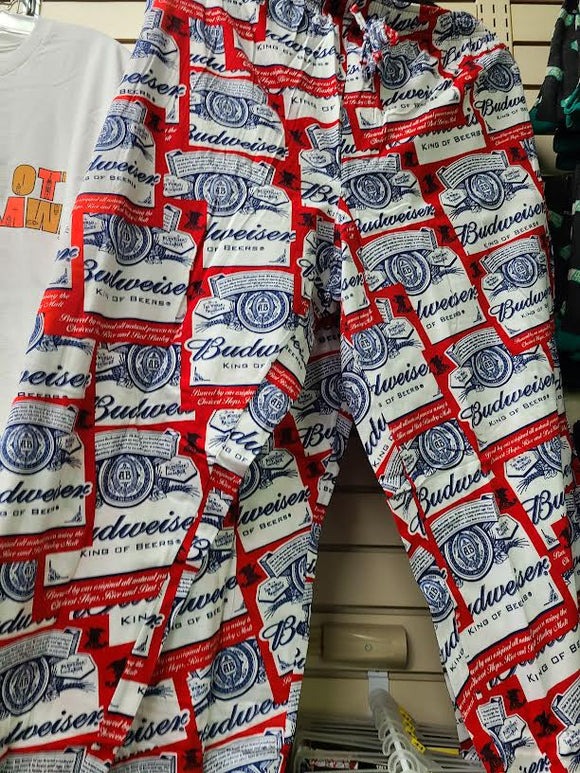 Budweiser Pijamas  Size Large