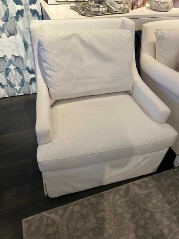 Lillian August Club White  Chair