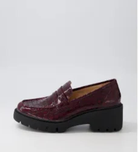 Django and Juliette unice Shiraz leather loafer size 8