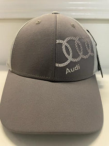 Audi Cap - Grey/Lt Grey