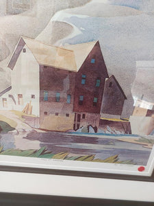 "Mill at Washago" by AJ Casson - Group of Seven