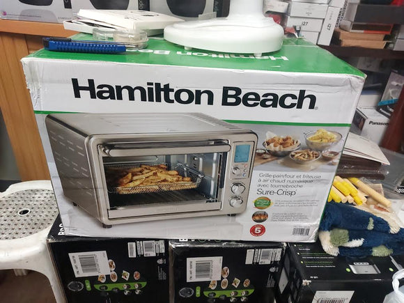 Hamilton Beach Toaster Oven/Digital Air Fryer with Rotisserie - Refurbished