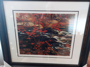 "Red Maple" by AJ Casson- Group of Seven