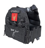 Robert O'Neill Signed Navy SEAL Team 6 "Night Raid" Tactical Vest Inscribed "Never Quit!" (PSA)