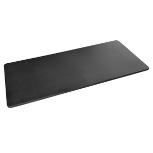 Flat Rectangular Serving Board 20 3/4” x 9" x 1/2” H, Black