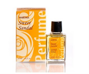 One 10ml bottle of Sweet Sandal Perfume Oil-