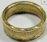 Canada Lucky Loonie Coin Ring