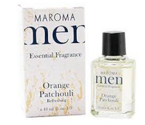 One 10ml bottle of Men's Orange Patchouli Perfume Oil