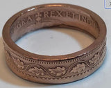 Canada Large Penny Coin Ring