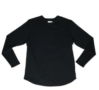 flow long sleeve t-shirt  natural  size -  xxlarge