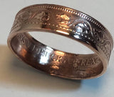 Canada Large Penny Coin Ring