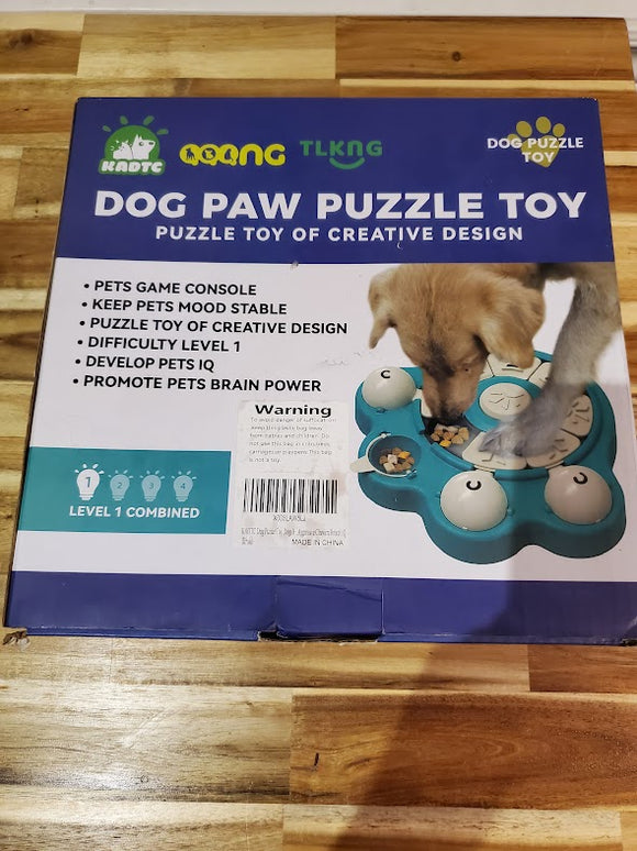 Dog Paw Puzzle Toy Kadtc
