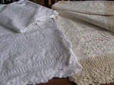 Weighted Chevron Lace Tablecloth  06-003