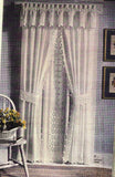 5-pieces full set long curtains  06-009