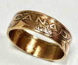 Canada Victory Nickel 1943 Coin Ring