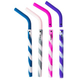 GreenPaxx Silicone 2-piece Reusable Straws - Pretty Pastels (pack of 4)