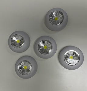 Box of 5 LED Push Lights