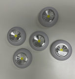 Box of 5 LED Push Lights