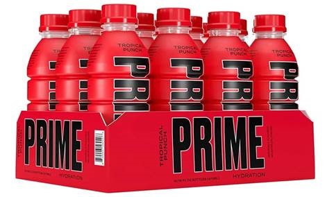 PRIME HYDRATION TROPICAL PUNCH by the Pallet