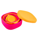 Lunchbots Nested Bowl Set Bitty - Pink/Orange
