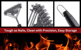 Valore 16″ Bristle Free BBQ Grill Brush and Scraper