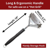 Valore 16″ Bristle Free BBQ Grill Brush and Scraper