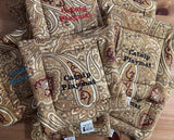 2 X Embroidered Catnip PLAYMAT Toys - Great Activity Toy - Contains High Potency, Homegrown Organic Catnip!