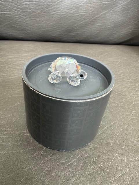 Swarovski Silver Crystal- Turtle