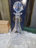 Heavy Italian Lead Crystal Decanter