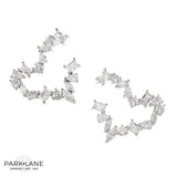 Park Lane Lust Earrings – silver finish