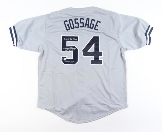 Goose Gossage Signed Jersey  09-024