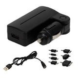 Koolatron 12V AC/DC Cell Phone Charger w/ USB Adapter Set