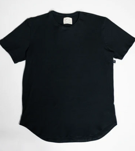 basic flow short sleeve t-shirt  black   size -  xxlarge