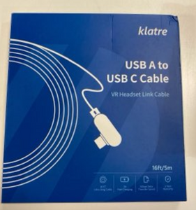 Klatre USB A to USB C Cable