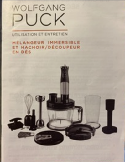 Wolfgang Puck Immersion Blenders