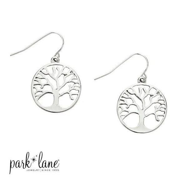 Park Lane Gwyneth Earrings – silver finish