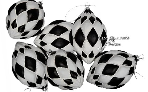 Arlekino Glass ornaments - Set of 6