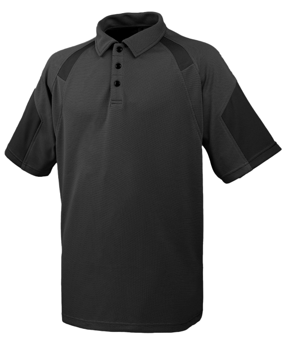 Mens Bahamas Polo Golf Shirt, Black-  XL