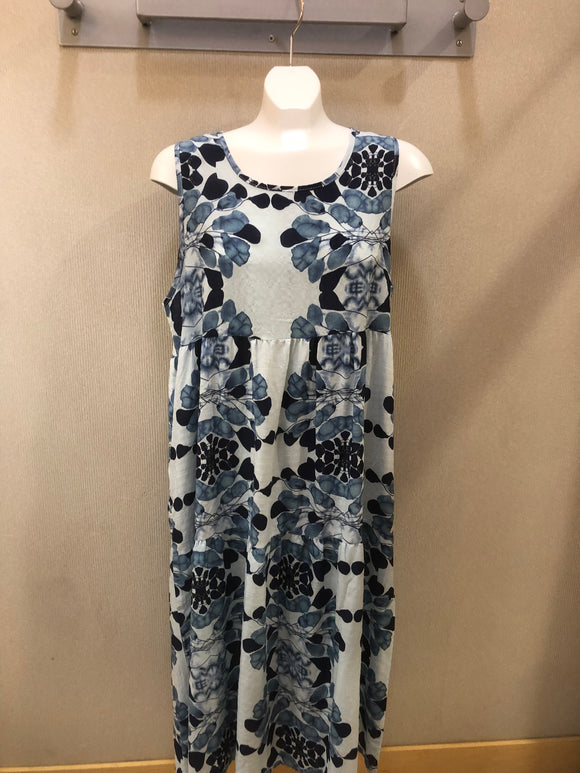 Blue Tank Dress - XL