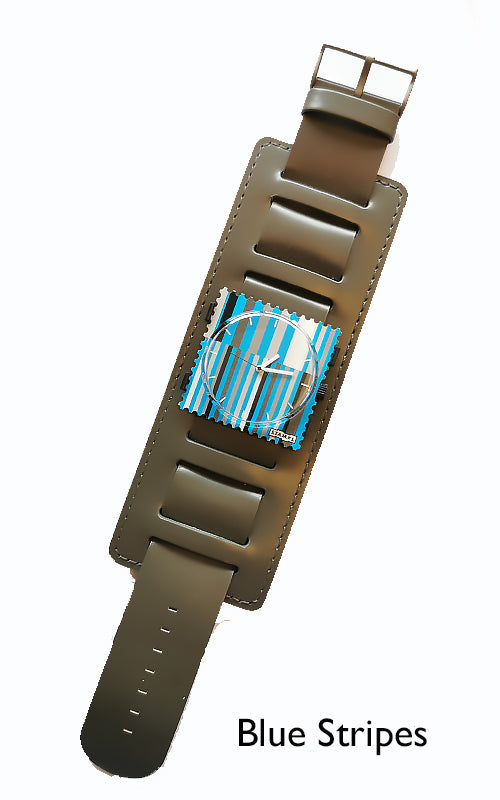 Blue Stripes S.T.A.M.P.S Watch